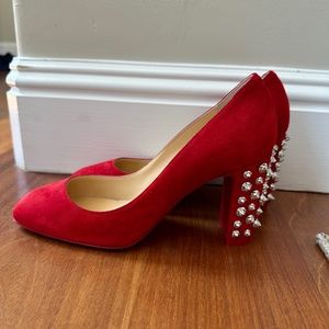 Christian Louboutin studs pumps 36.5